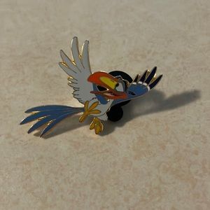 Zazu single back pin (can’t make out the date on it)